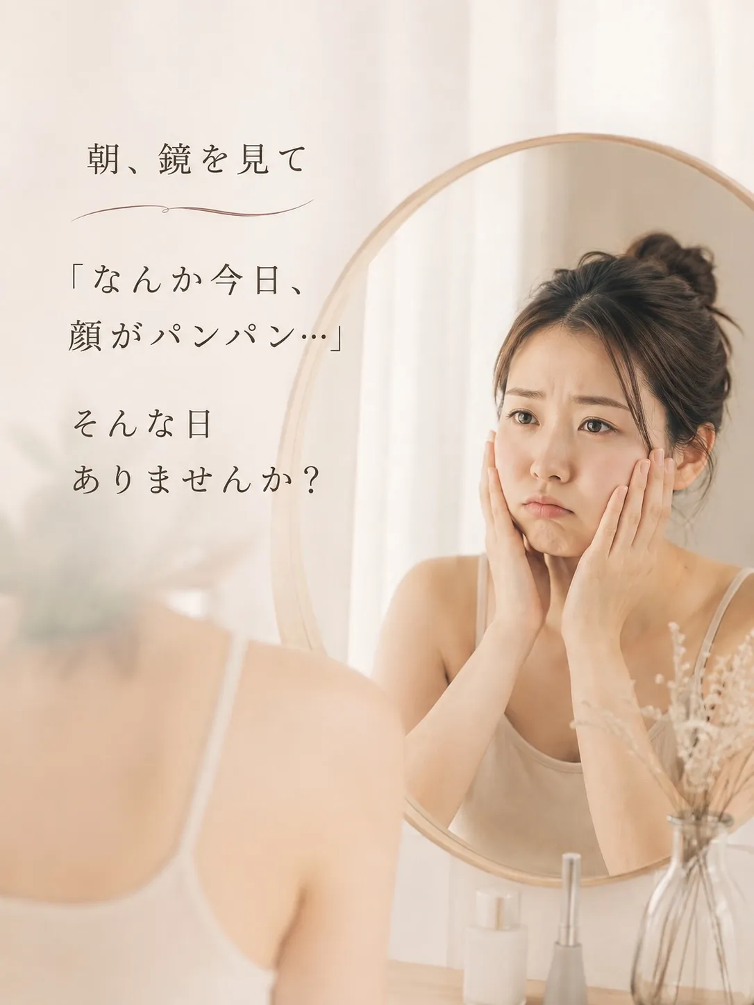 「顔のむくみ、顔だけ流してない？」