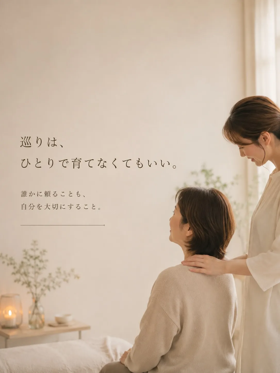 「自分の身体だから、自分でなんとかしなきゃ」