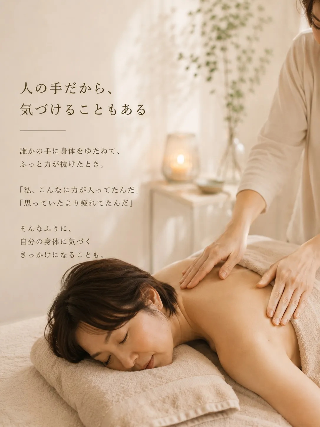 「自分の身体だから、自分でなんとかしなきゃ」