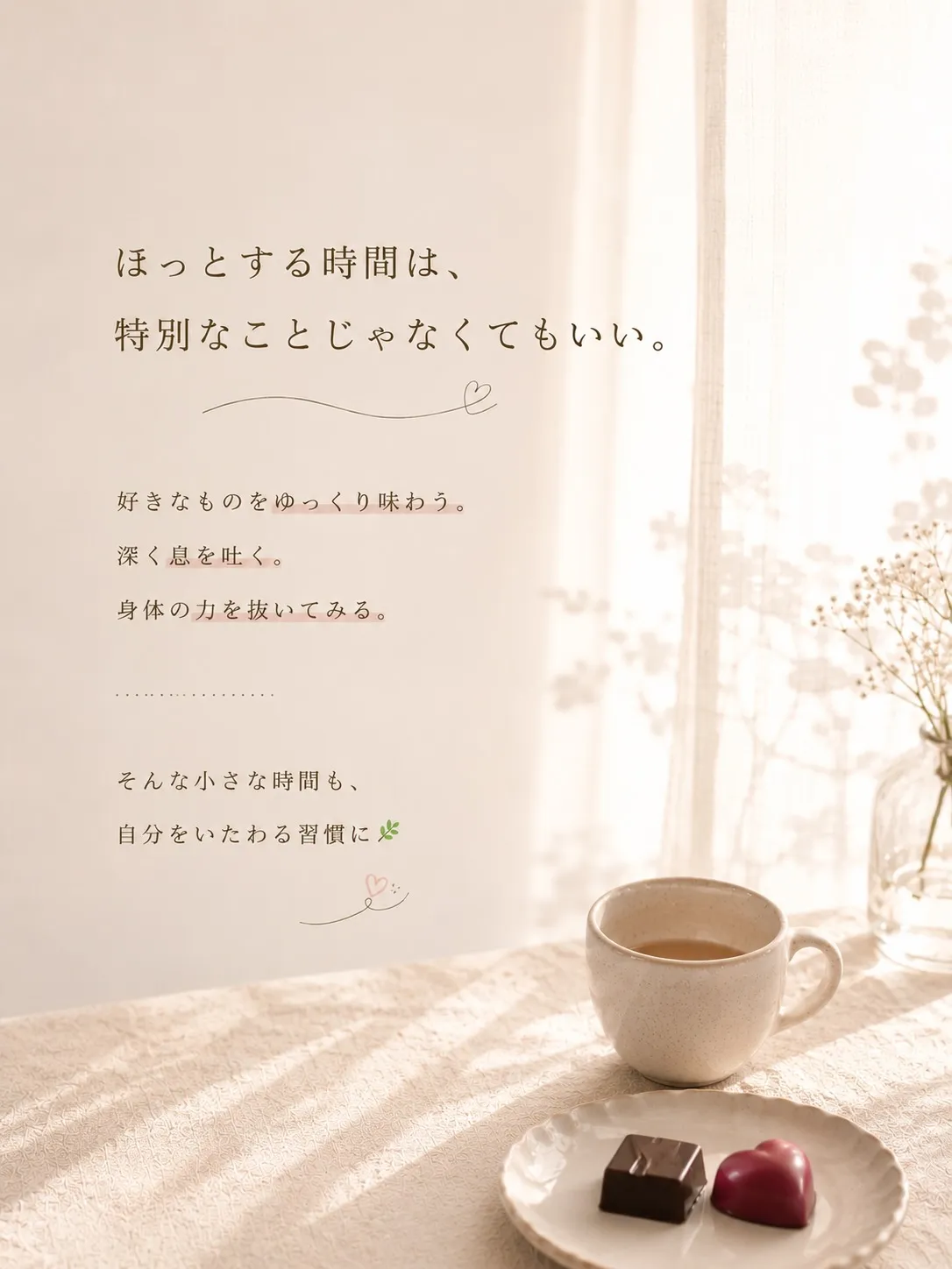 昨日、お客様からチョコレートをいただいたので…