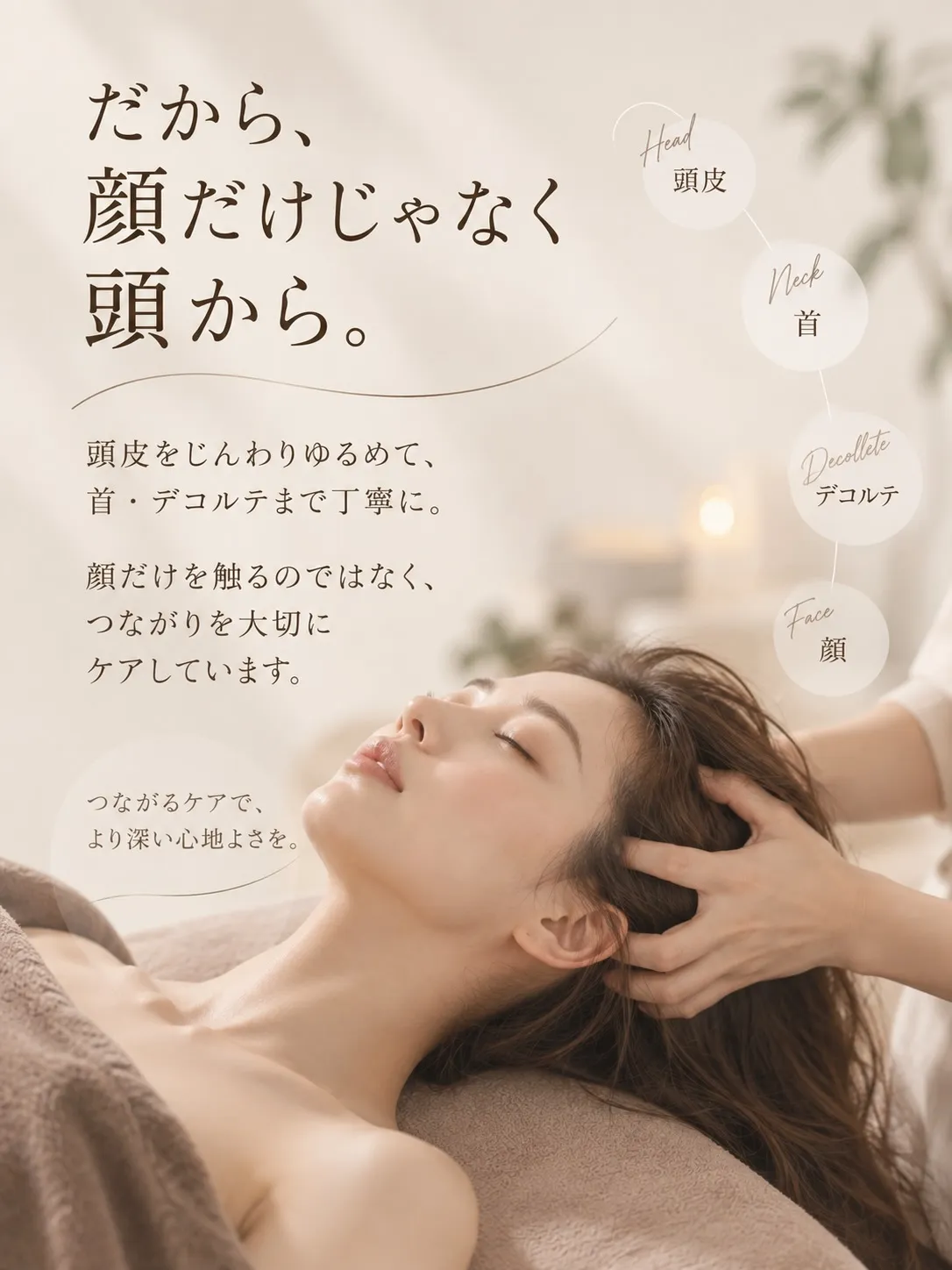 顔ばかり、頑張ってケアしていませんか？