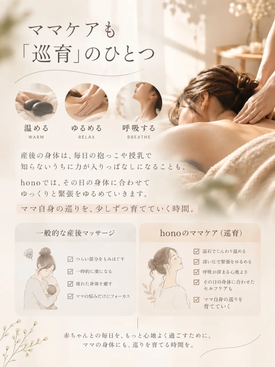 いつも頑張っているママへ。