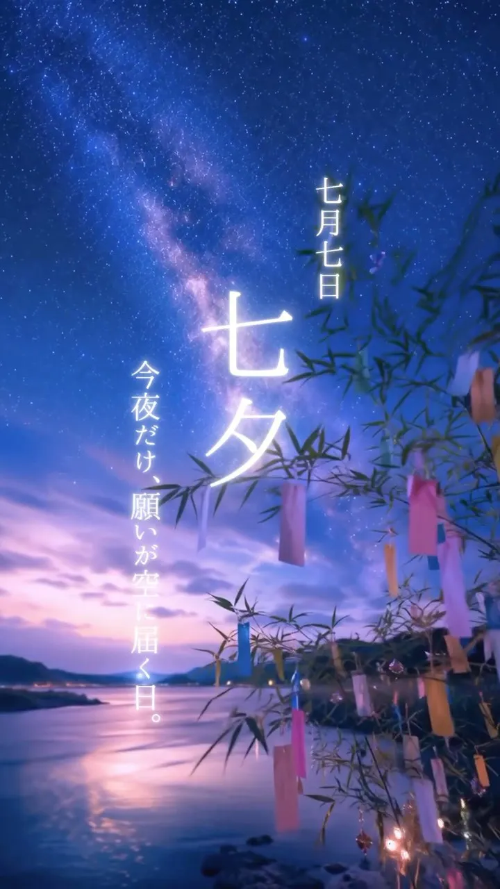 今日は七夕。