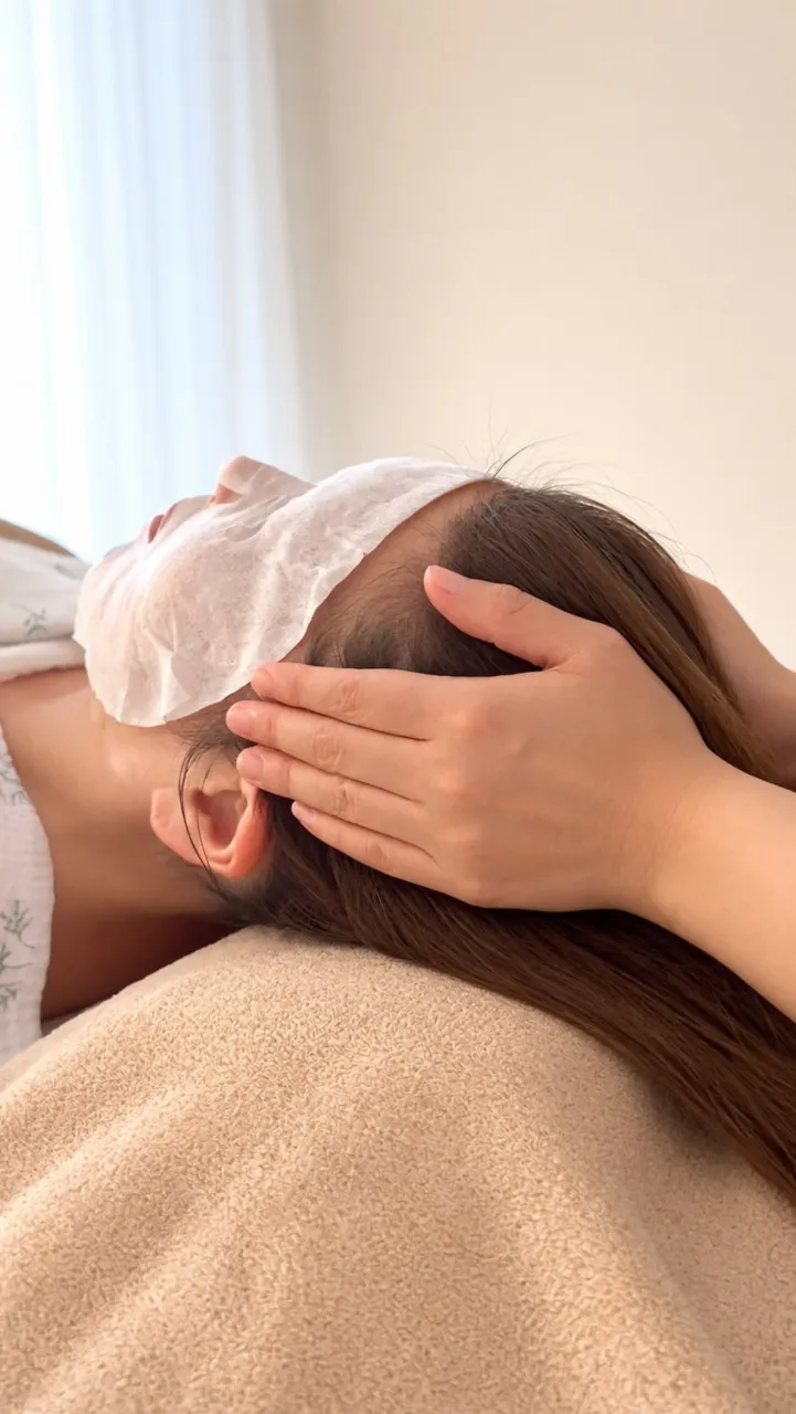 音まで心地いい、炭酸ヘッドスパ💆‍♀️